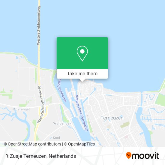 't Zusje Terneuzen Karte