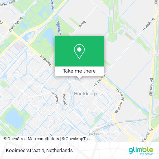 Kooimeerstraat 4 Karte