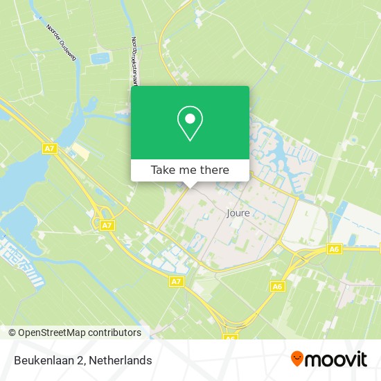 Beukenlaan 2 map