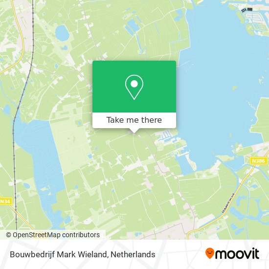 Bouwbedrijf Mark Wieland map