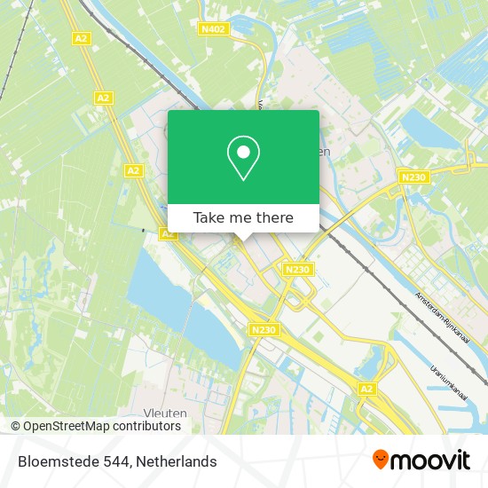 Bloemstede 544 map