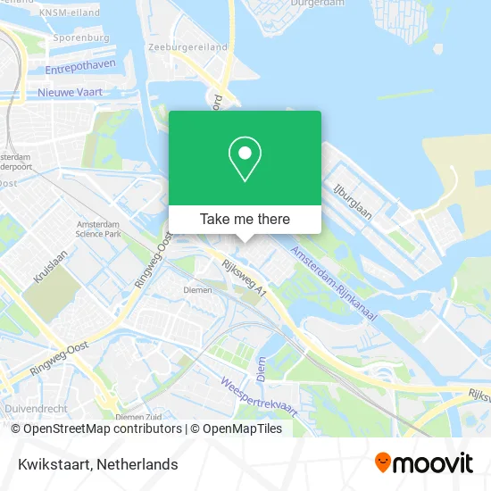 Kwikstaart map