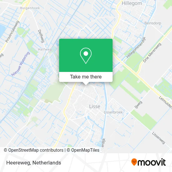 Heereweg map