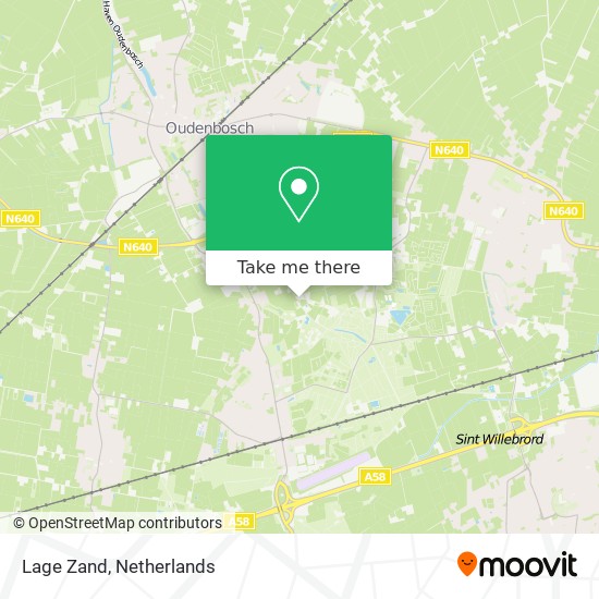 Lage Zand map