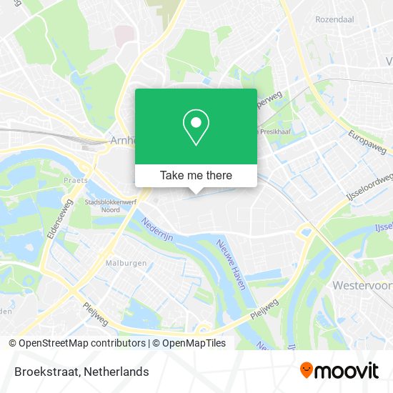 Broekstraat map