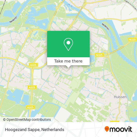 Hoogezand Sappe map