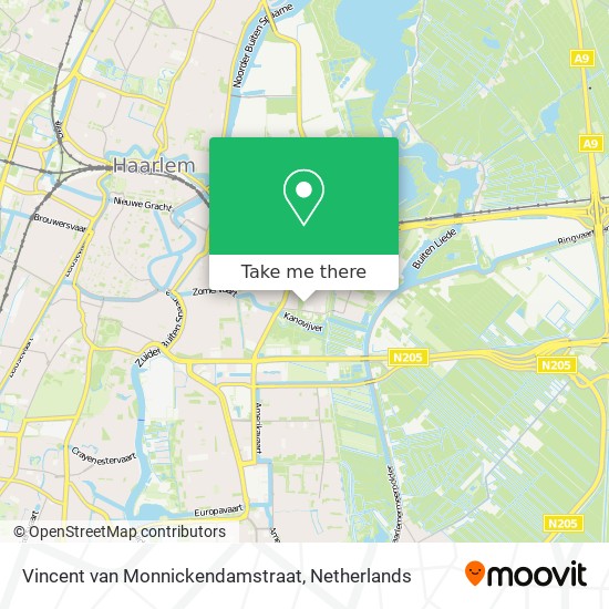 Vincent van Monnickendamstraat map