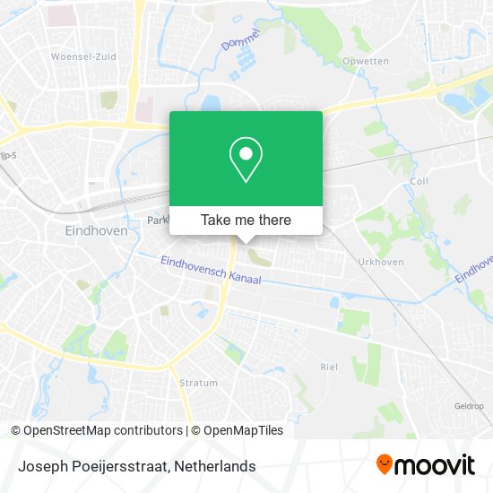 Joseph Poeijersstraat map