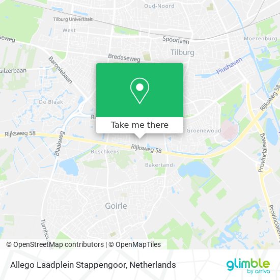 Allego Laadplein Stappengoor map