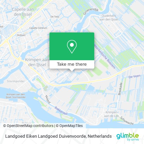 Landgoed Eiken Landgoed Duivenvoorde Karte