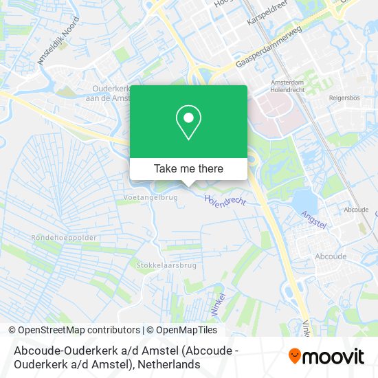 Abcoude-Ouderkerk a / d Amstel map