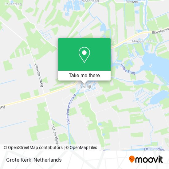 Grote Kerk map