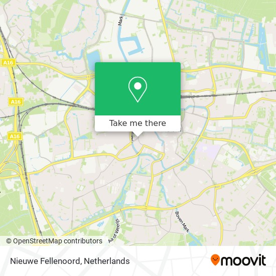 Nieuwe Fellenoord map