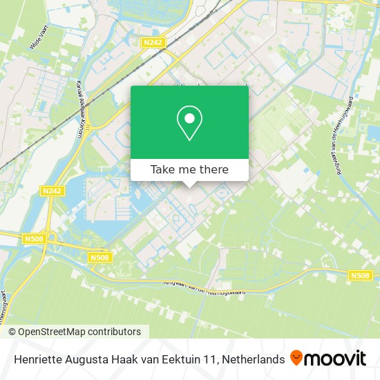 Henriette Augusta Haak van Eektuin 11 map