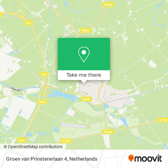 Groen van Prinstererlaan 4 map