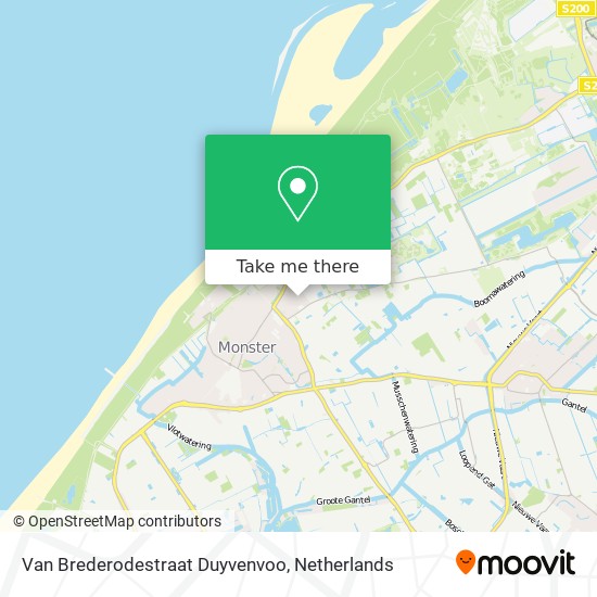 Van Brederodestraat Duyvenvoo map