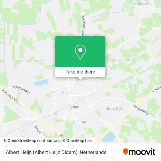 Albert Heijn (Albert Heijn Didam) map