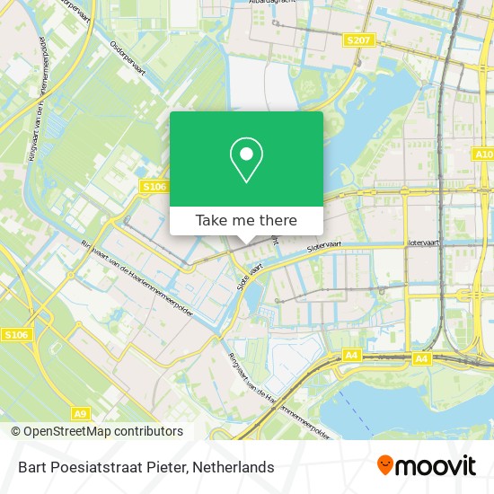 Bart Poesiatstraat Pieter map