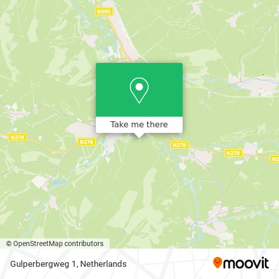 Gulperbergweg 1 map