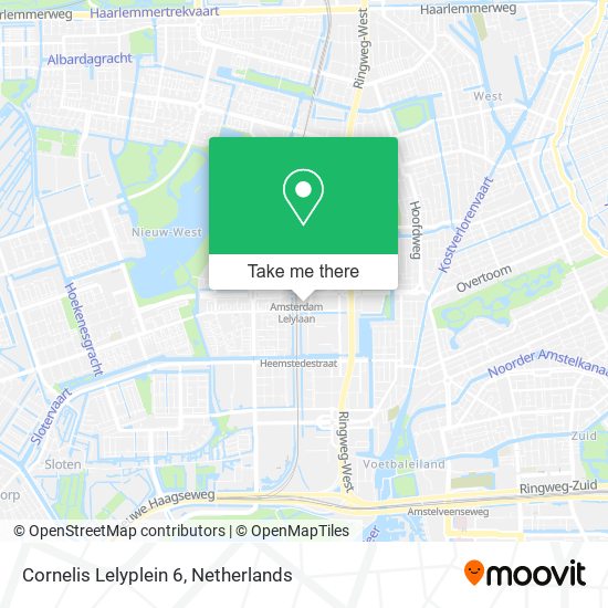 Cornelis Lelyplein 6 map