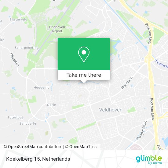 Koekelberg 15 map