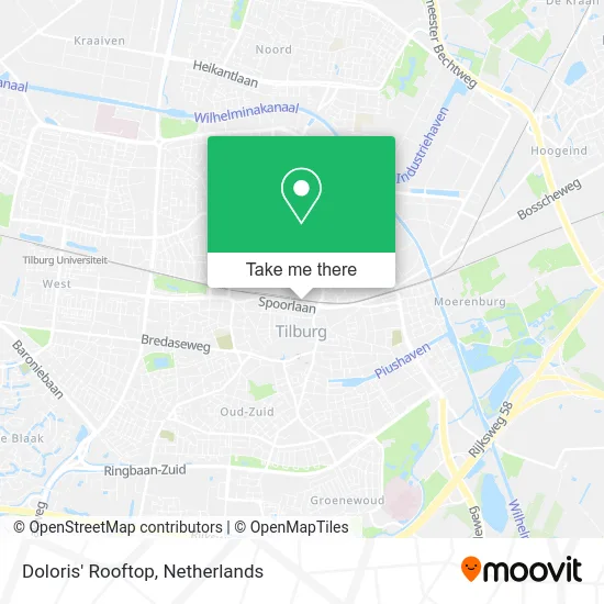 Doloris' Rooftop map