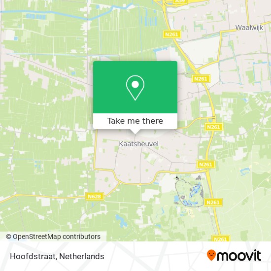 Hoofdstraat map