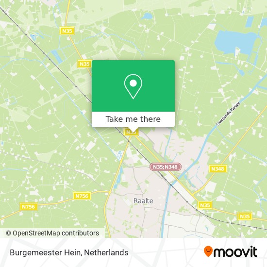 Burgemeester Hein map