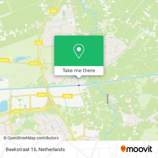 Beekstraat 16 map