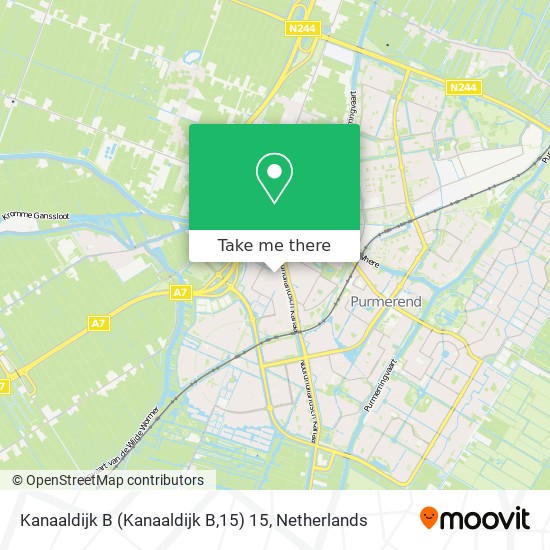 Kanaaldijk B (Kanaaldijk B,15) 15 map