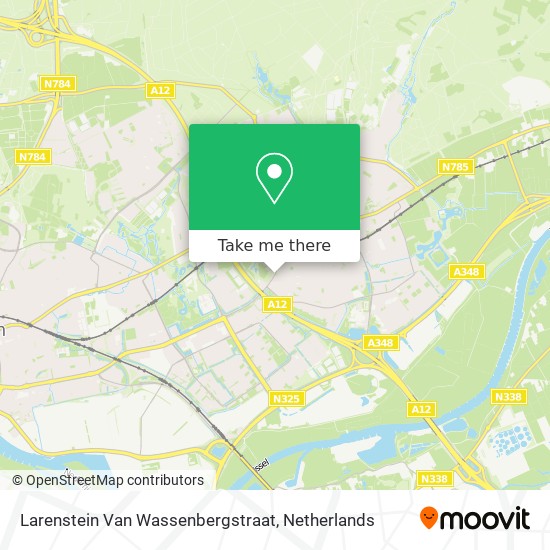 Larenstein Van Wassenbergstraat Karte