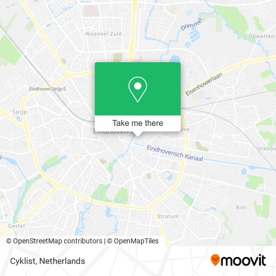 Cyklist map