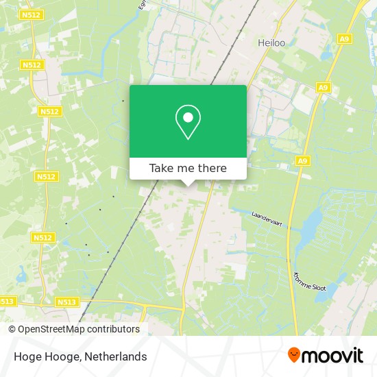 Hoge Hooge map
