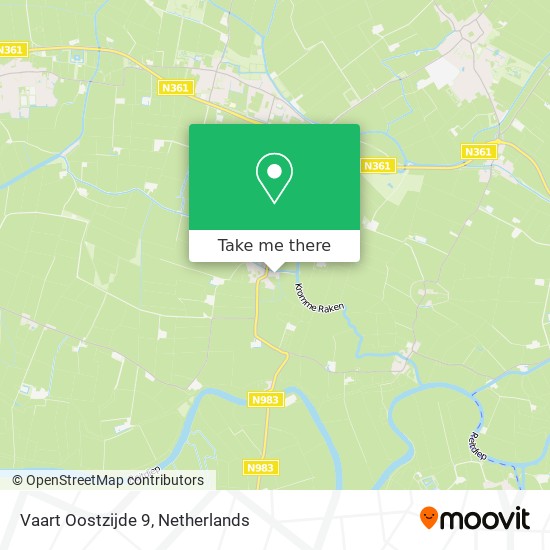 Vaart Oostzijde 9 map