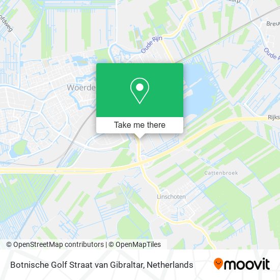 Botnische Golf Straat van Gibraltar map