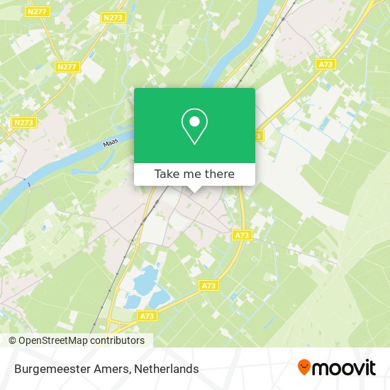 Burgemeester Amers map