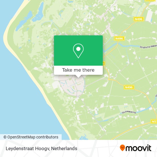 Leydenstraat Hoogv map