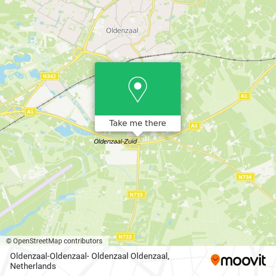 Oldenzaal-Oldenzaal- Oldenzaal Oldenzaal map