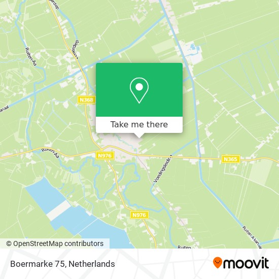 Boermarke 75 map