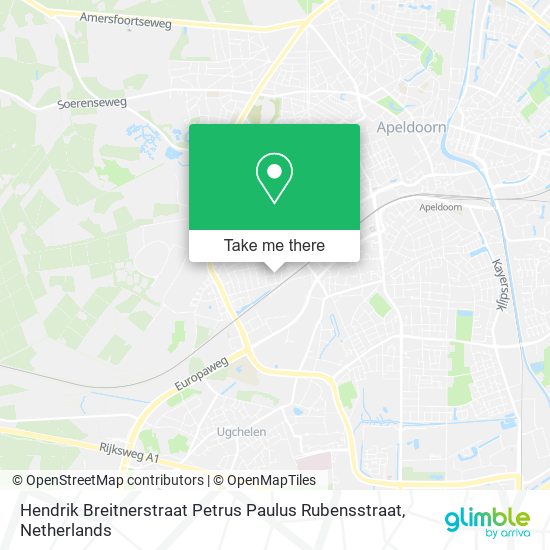 Hendrik Breitnerstraat Petrus Paulus Rubensstraat Karte