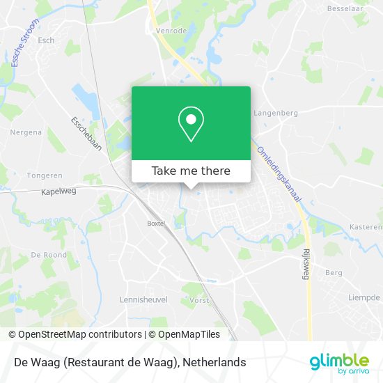 De Waag (Restaurant de Waag) map