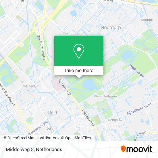 Middelweg 3 map