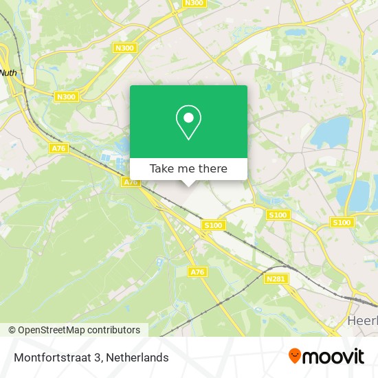 Montfortstraat 3 map