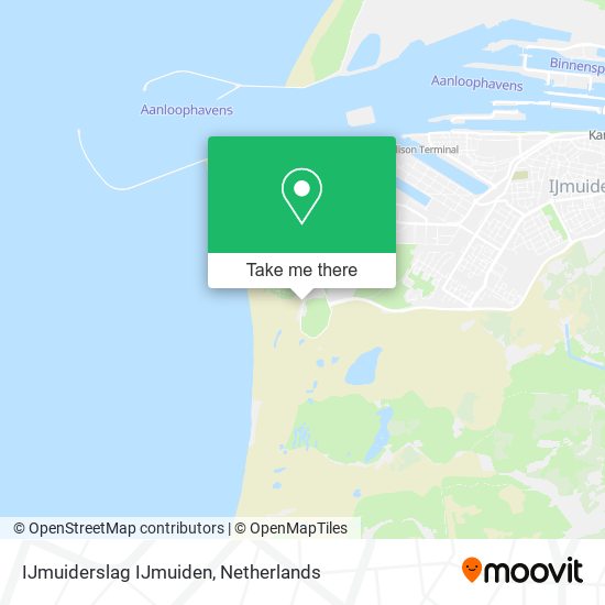 IJmuiderslag IJmuiden Karte