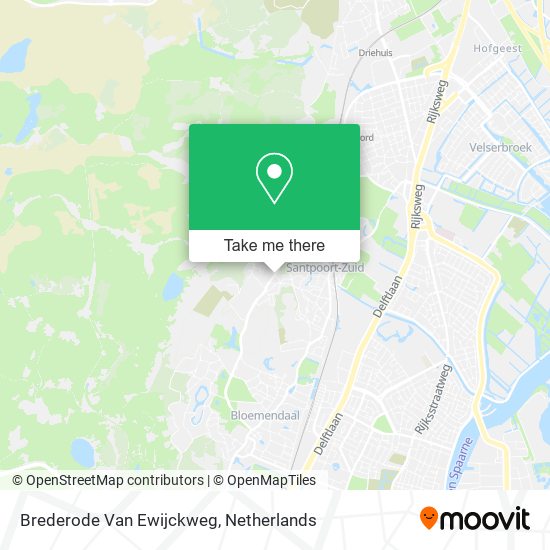 Brederode Van Ewijckweg map