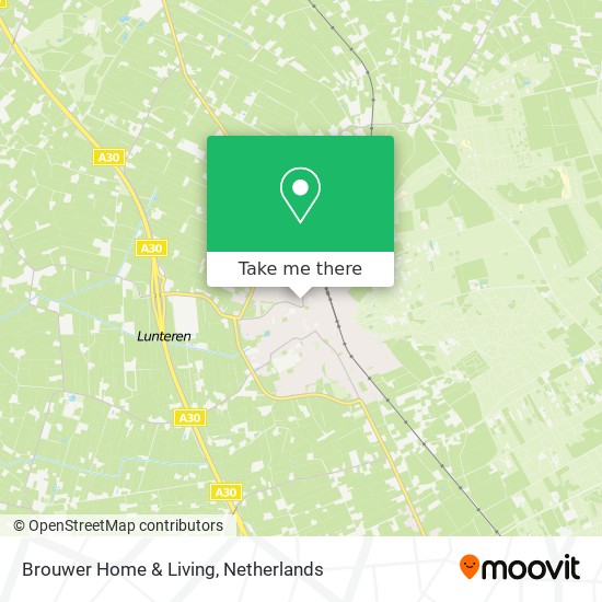 Brouwer Home & Living map