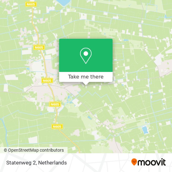 Statenweg 2 map