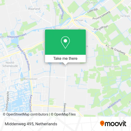 Middenweg 495 map