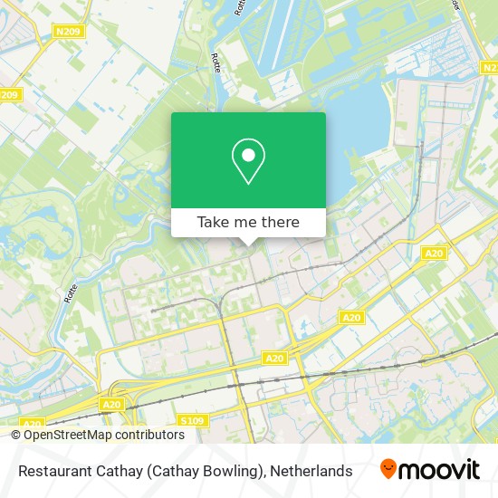 Restaurant Cathay (Cathay Bowling) map