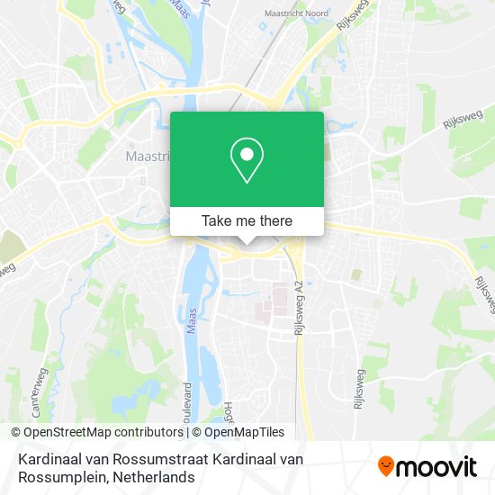 Kardinaal van Rossumstraat Kardinaal van Rossumplein map